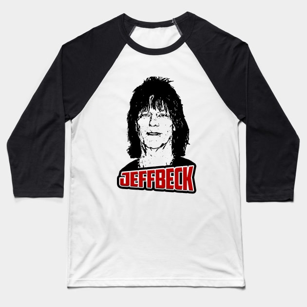 JEFFBECK THE YARDBIRDS Baseball T-Shirt by AnggiePratama